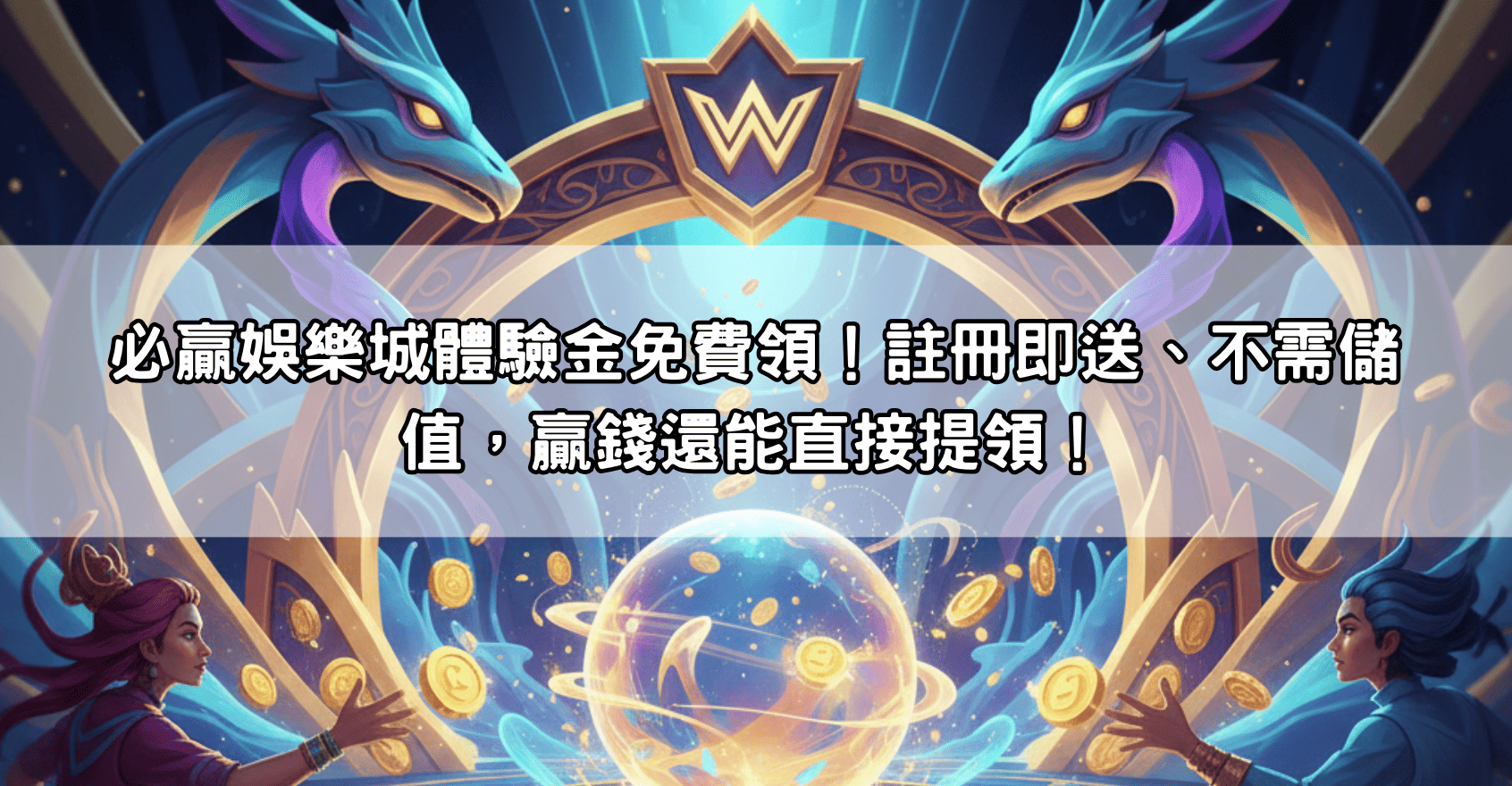 必贏娛樂城體驗金免費領!註冊即送、不需儲值,贏錢還能直接提領!